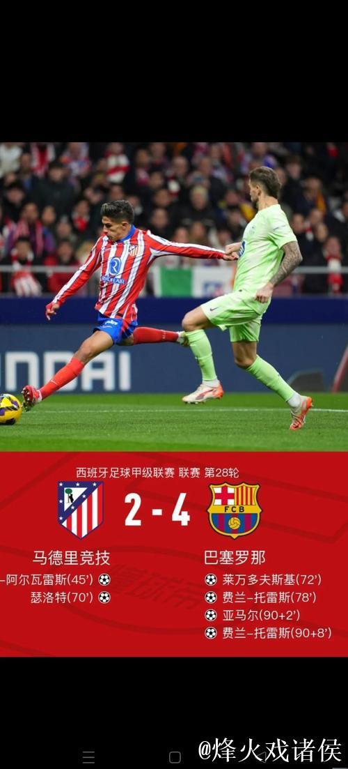 冲西甲榜首都不好惹?赔率示马竞巴萨或战成1-1 冲西甲榜首都不好惹?赔率示马竞巴萨或战成1-1